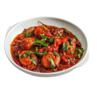 m9ila crevettes + Frites