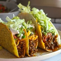 Tacos au boeuf haché traditionnel